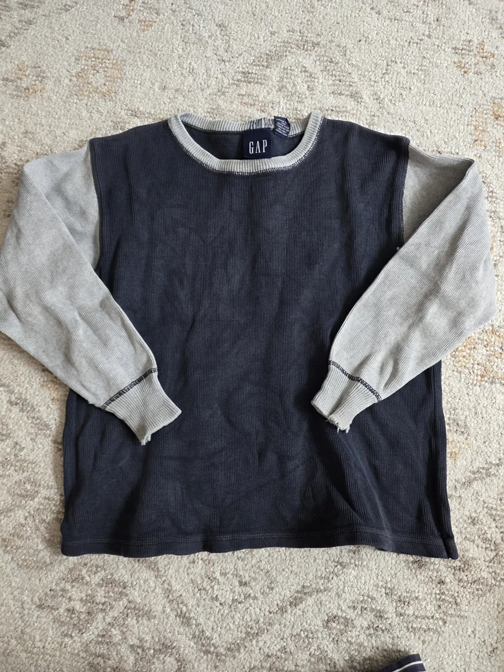 Boys Set Of 5 Longsleeve Shirts + 1 Puffer Jacket